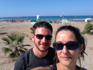 Spiaggia a Rethymno