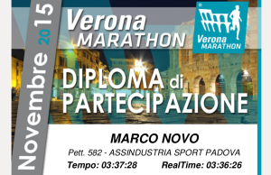 Diploma Maratona di Verona